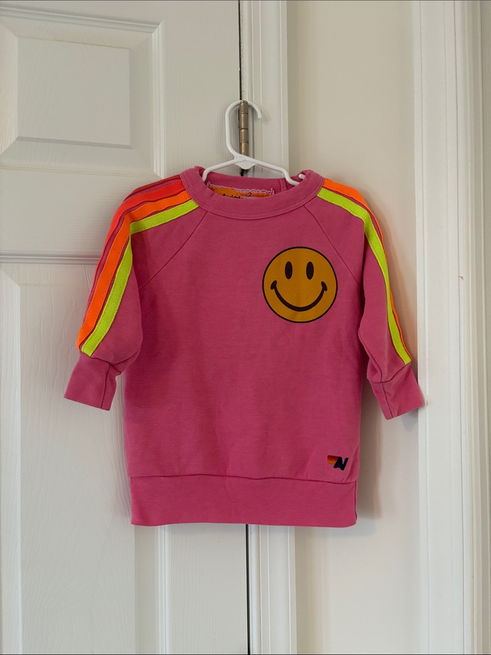 Aviator Nation Smiley Girls Crewneck Sweater